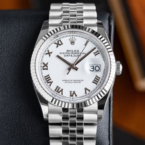 rolex datejust 36mm steel and white gold|Rolex 2022 release Datejust 36.